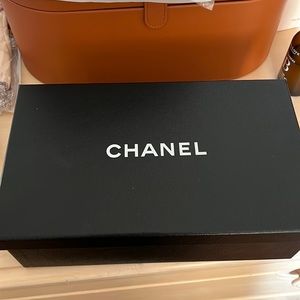 Chanel espadrille shoe box shoes not included
